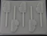 1107 #1 Dad Chocolate or Hard Candy Lollipop Mold